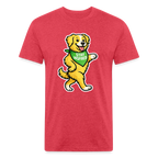 Dancing Golden Tee - heather red