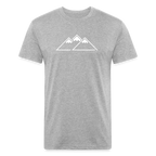 Peaks Tee - heather gray