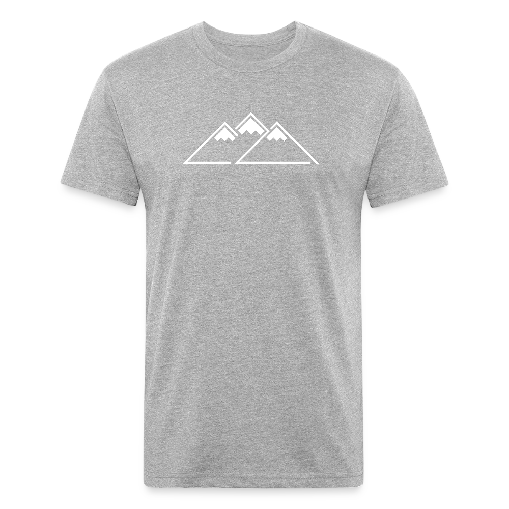 Peaks Tee - heather gray