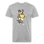 Dancing Pitbull Tee - heather gray