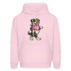 Dancing Berner Hoodie - pale pink
