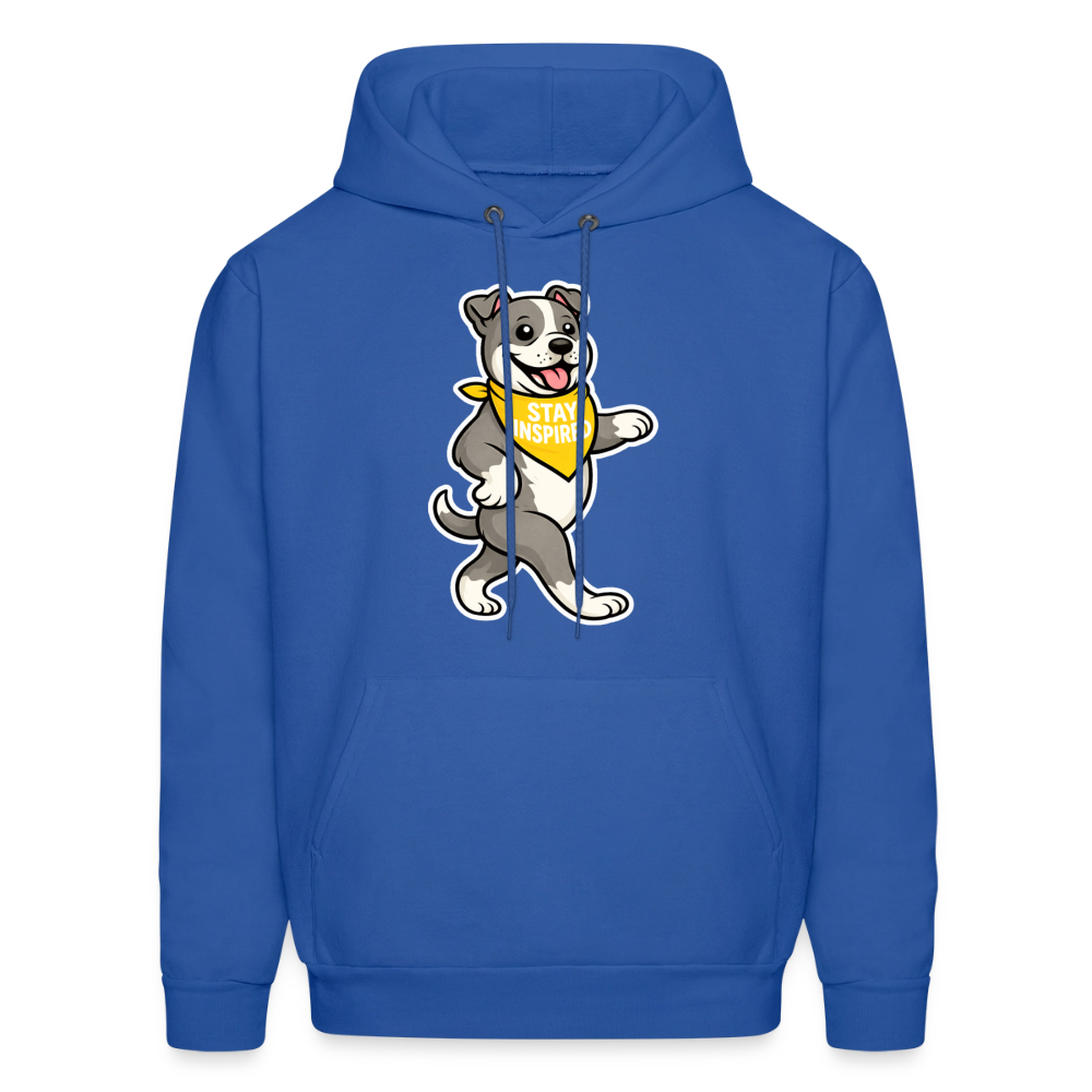 Dancing Pitbull Hoodie - royal blue