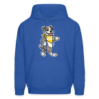 Dancing Pitbull Hoodie - royal blue