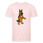 German Shepherd Tee - blush pink 