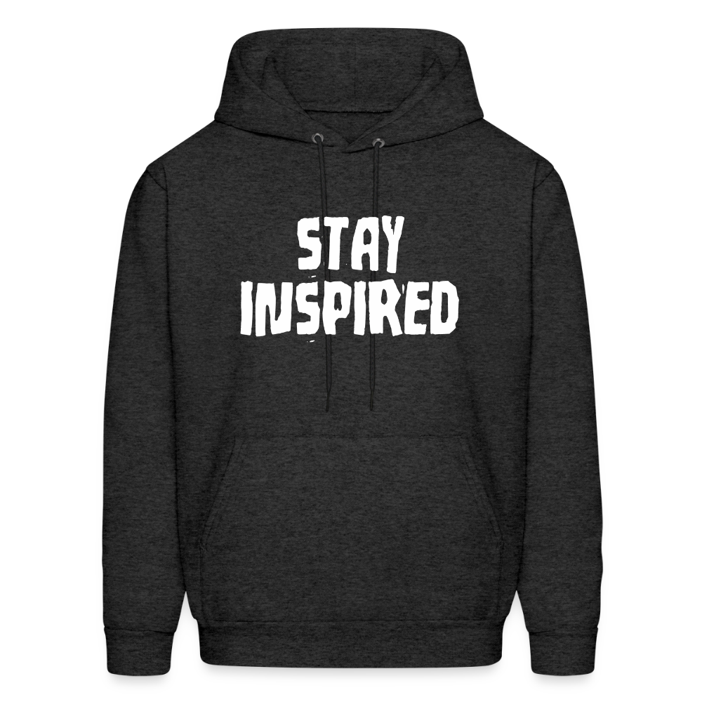 Stay Inspired Hoodie - charcoal grey