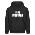 Stay Inspired Hoodie - charcoal grey