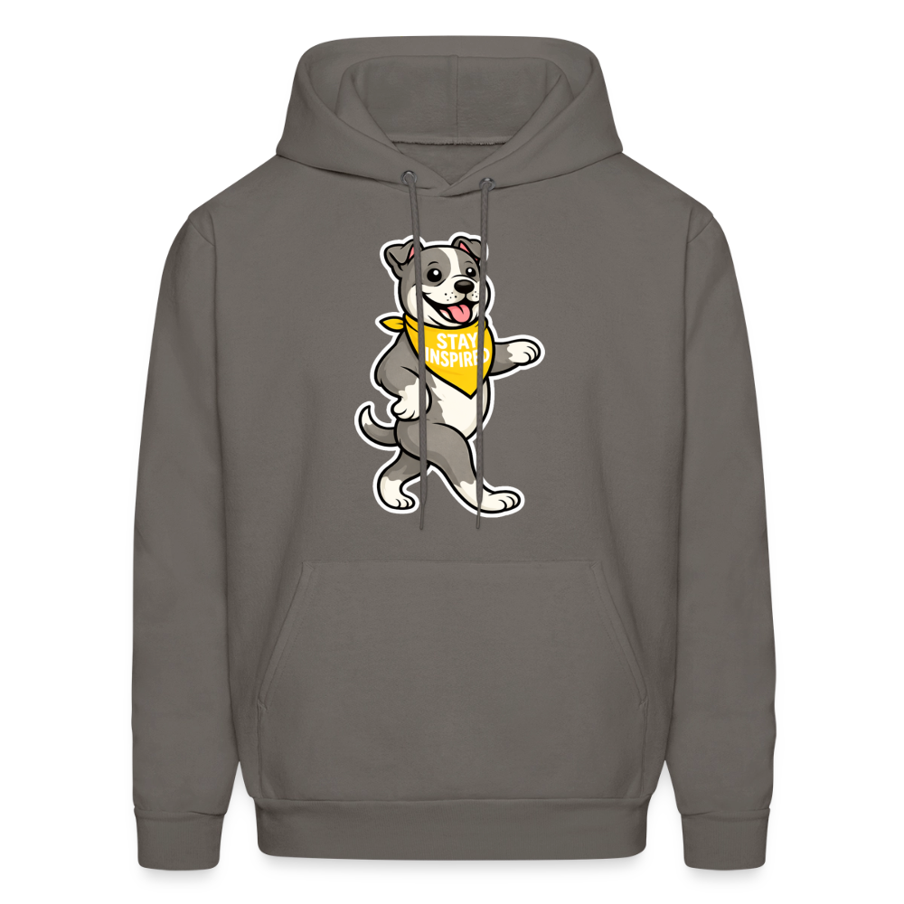 Dancing Pitbull Hoodie - asphalt gray