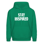 Stay Inspired Hoodie - kelly green