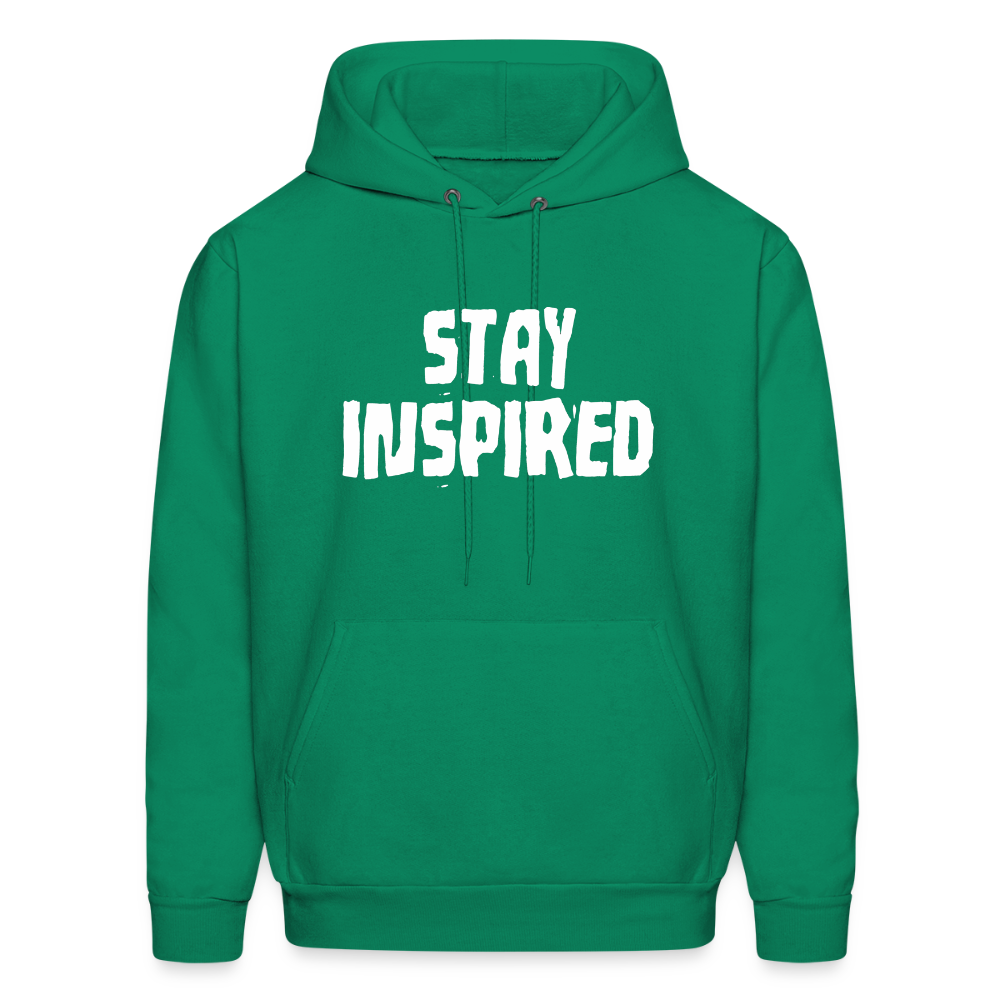 Stay Inspired Hoodie - kelly green