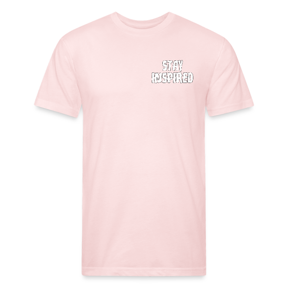 Skull & Snowboards Tee - blush pink 