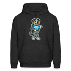 Dancing Aussie Hoodie - charcoal grey