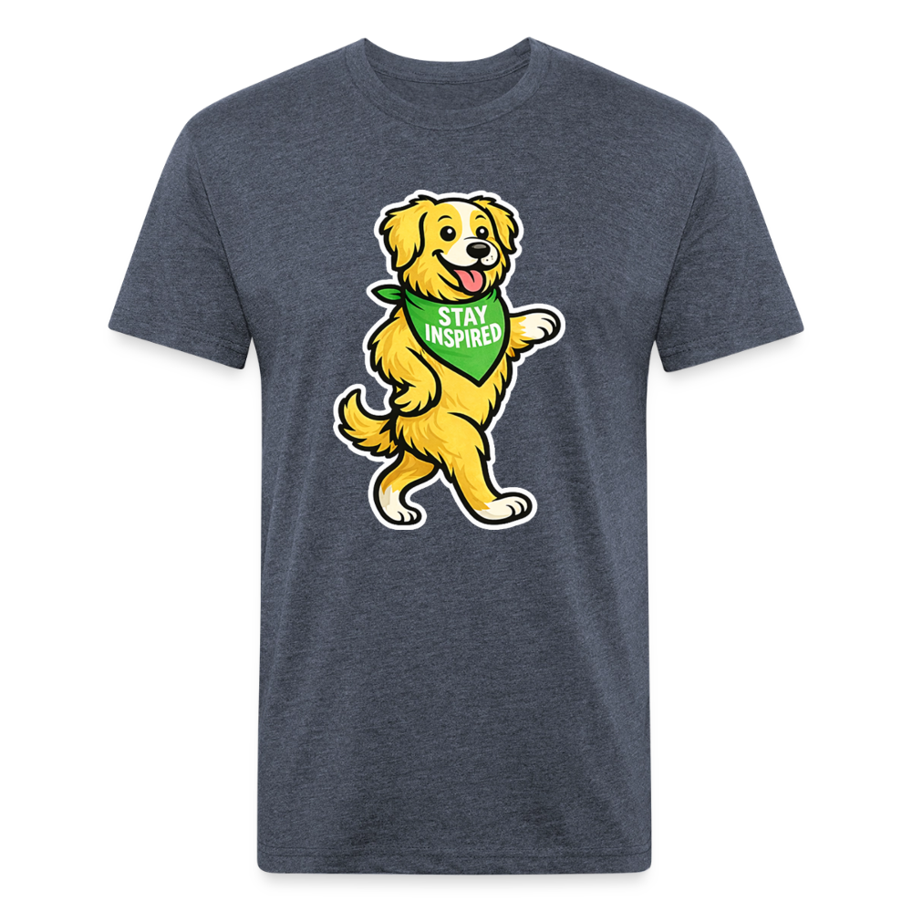 Dancing Golden Tee - heather navy