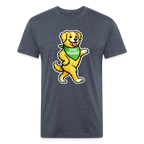 Dancing Golden Tee - heather navy