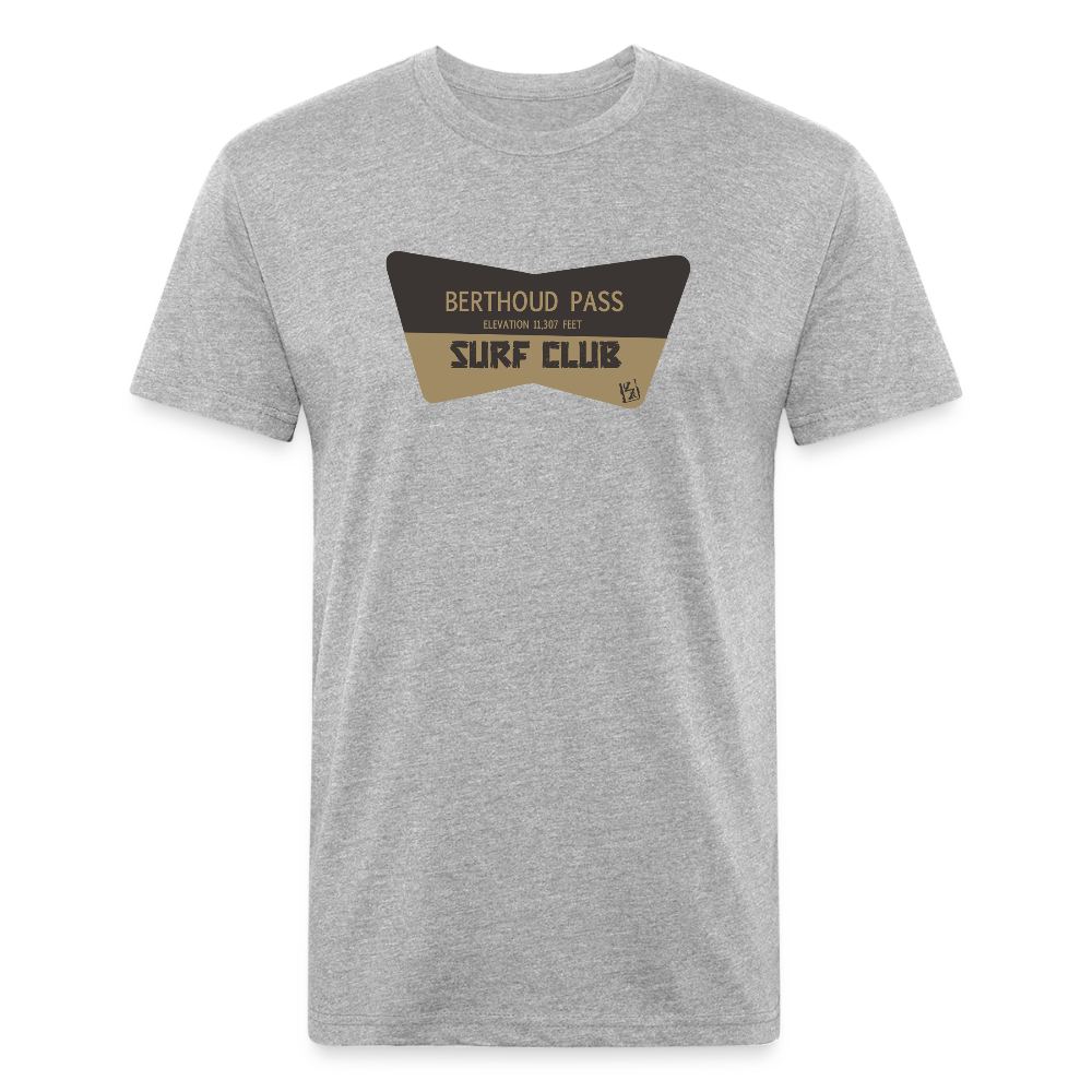 Berthoud Pass Surf Club (BPSC) Tee - heather gray