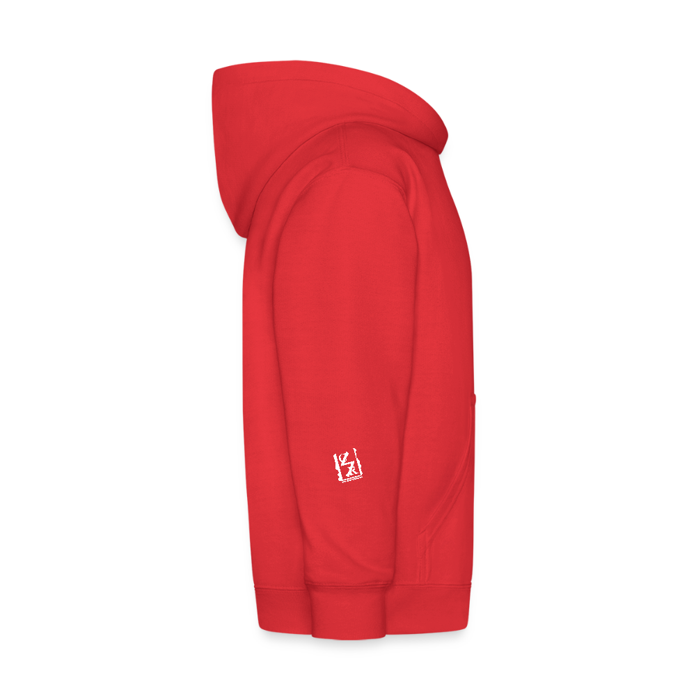 Dancing Aussie Kids Hoodie - red