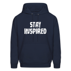 Stay Inspired Hoodie - navy