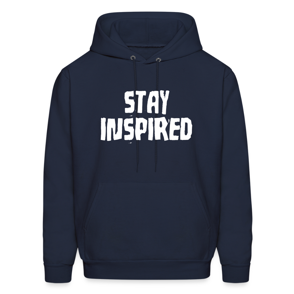 Stay Inspired Hoodie - navy