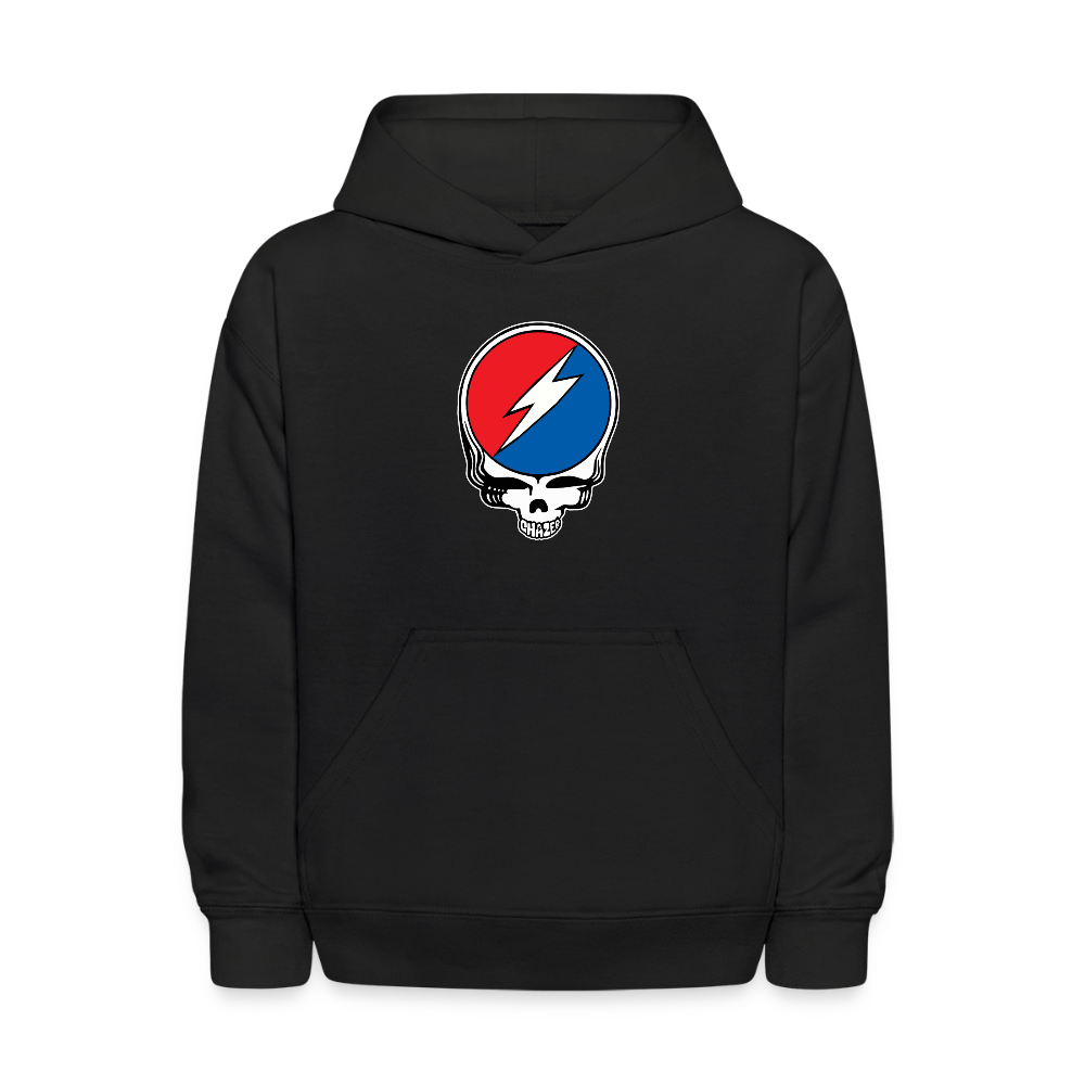 Grateful Skull Kids Hoodie - black
