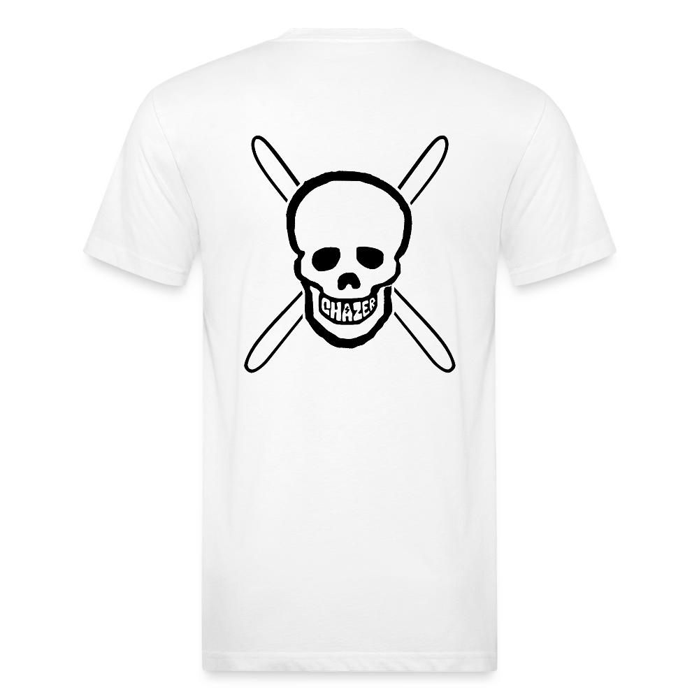 Skull & Skis Tee - white