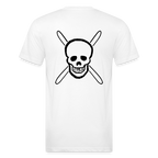 Skull & Skis Tee - white