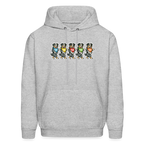 Dancing Aussies Hoodie - heather gray