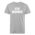 Stay Inspired Tee - heather gray