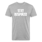 Stay Inspired Tee - heather gray