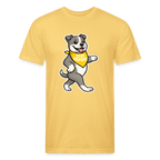 Dancing Pitbull Tee - pastel yellow