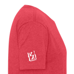 Chazer Varsity Tee - heather red