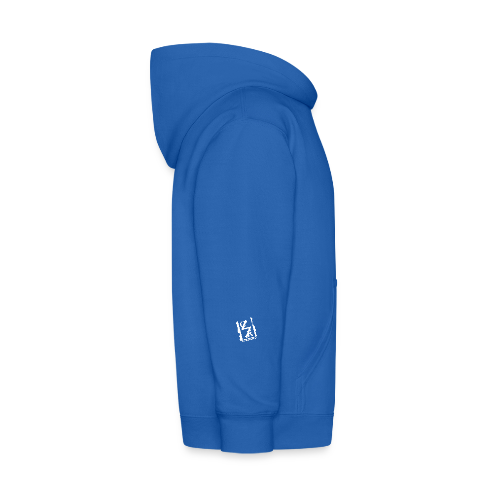 Dancing German Shepherd Kids Hoodie - royal blue