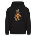 Dancing German Shepherd Hoodie - black