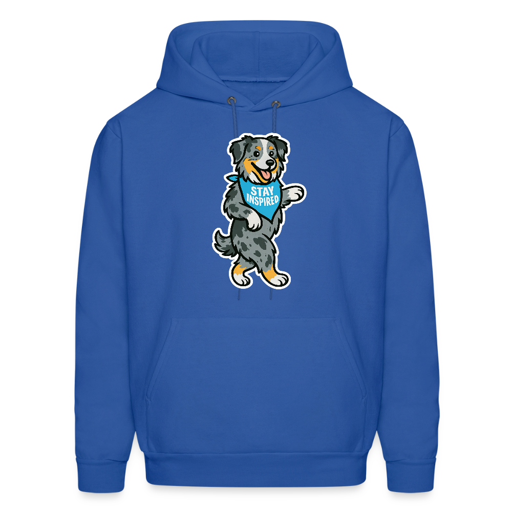 Dancing Aussie Hoodie - royal blue