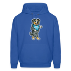 Dancing Aussie Hoodie - royal blue