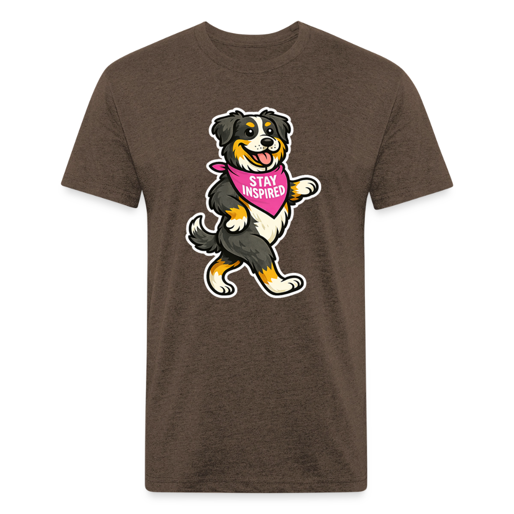 Dancing Berner Tee - heather espresso