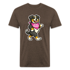 Dancing Berner Tee - heather espresso