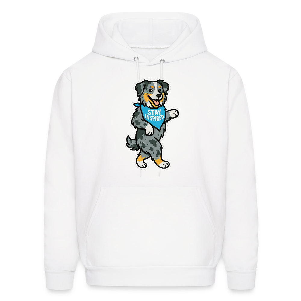 Dancing Aussie Hoodie - white