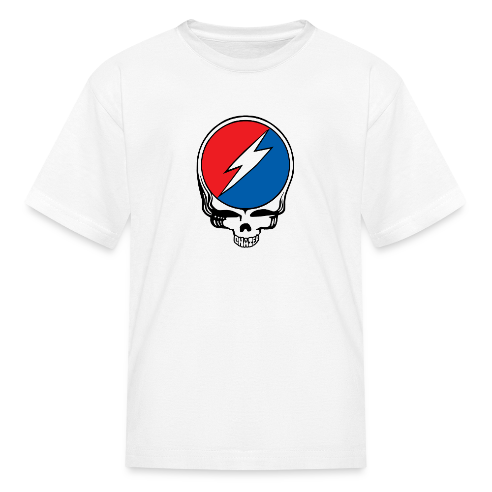 Grateful Skull Kids T-Shirt - white
