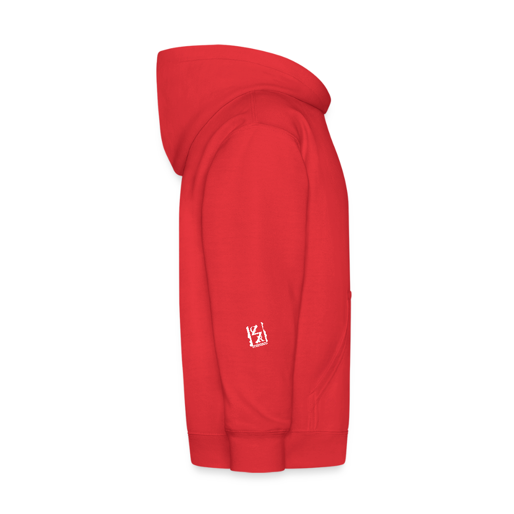 Grateful Skull Kids Hoodie - red