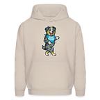 Dancing Aussie Hoodie - Sand