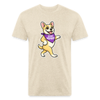 Dancing Frenchie Tee - heather cream