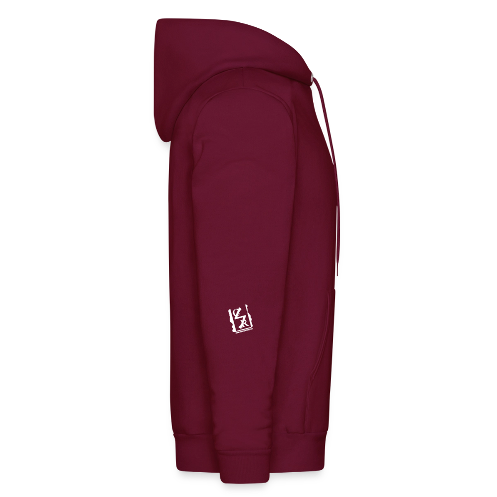 Dancing Golden Hoodie - burgundy
