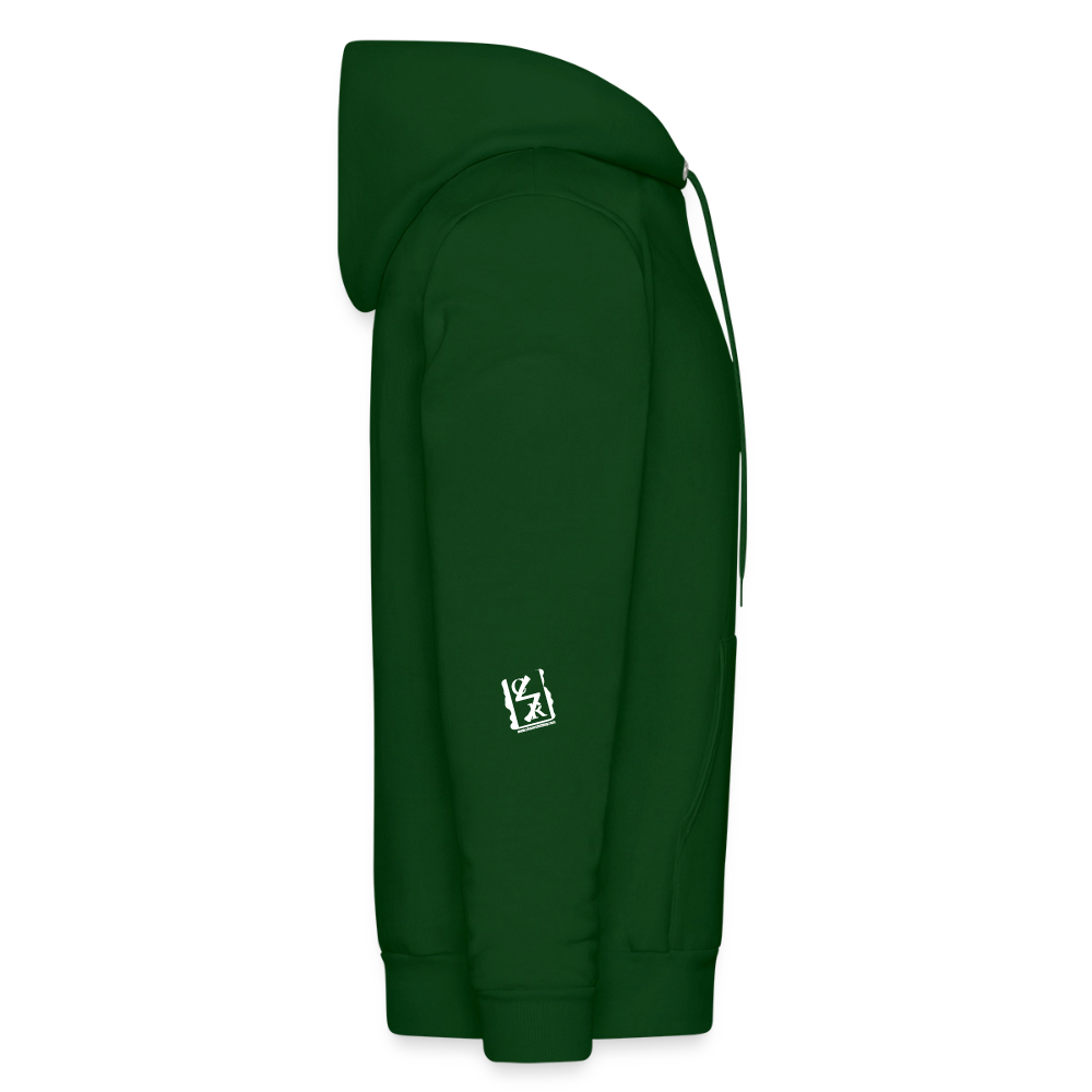 Dancing Pitbull Hoodie - forest green