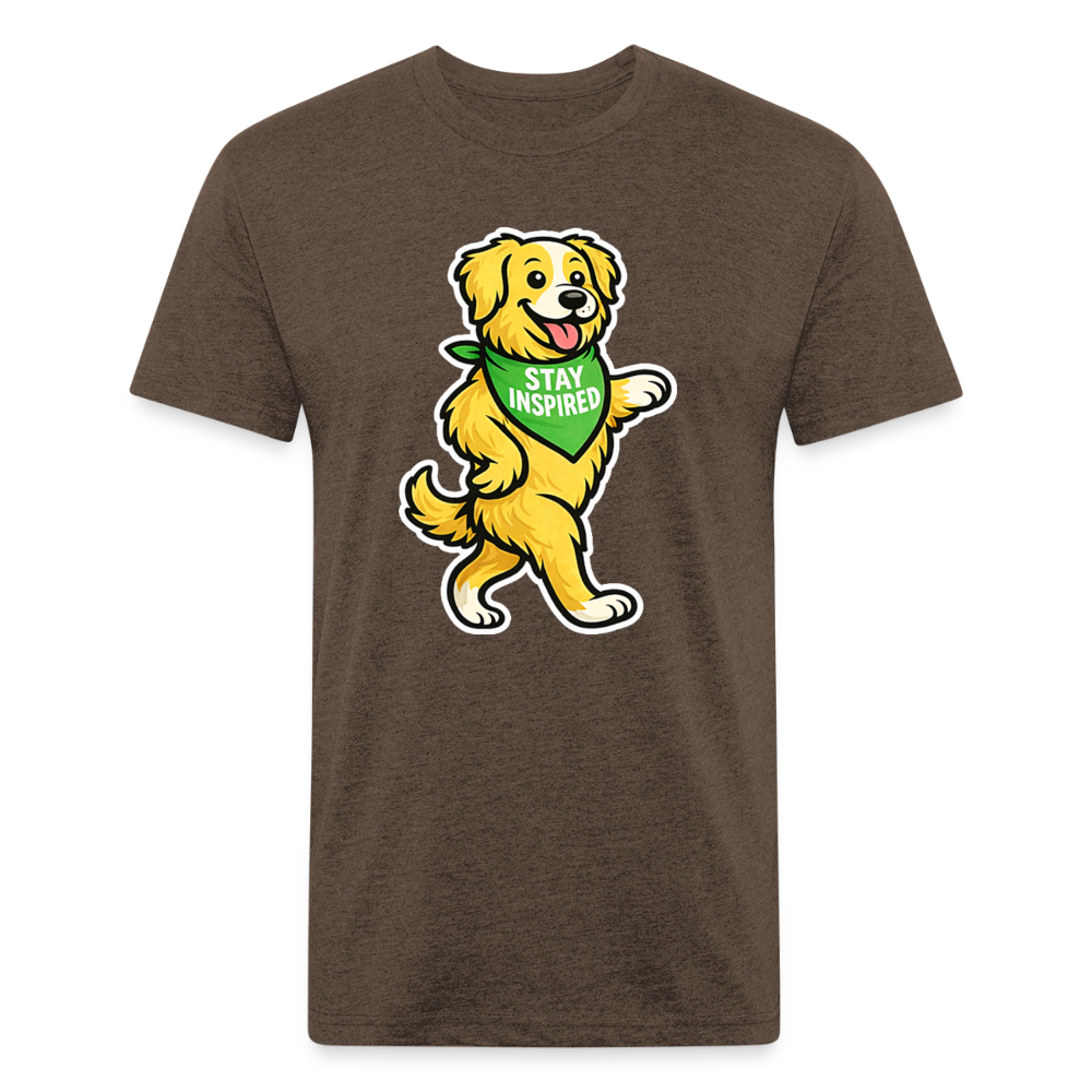Dancing Golden Tee - heather espresso