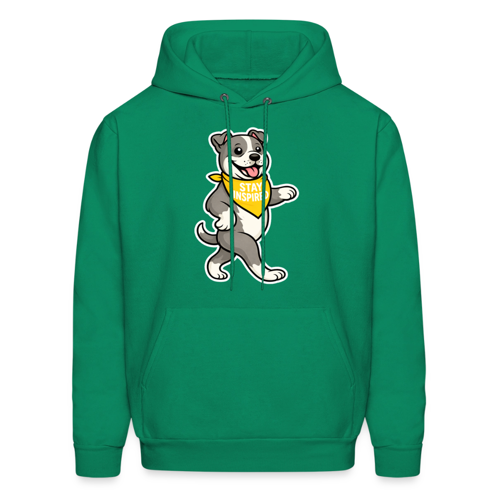 Dancing Pitbull Hoodie - kelly green