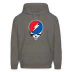 Grateful Skull Hoodie - asphalt gray