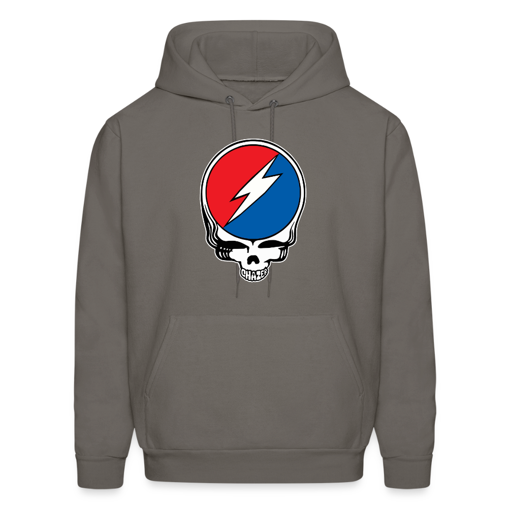 Grateful Skull Hoodie - asphalt gray