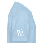 Dancing German Shepherd Kids T-Shirt - powder blue