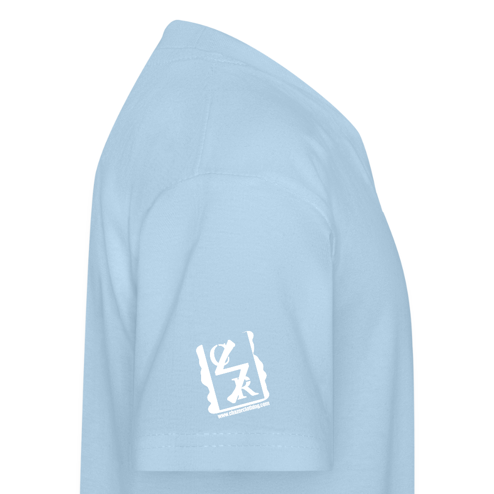 Dancing German Shepherd Kids T-Shirt - powder blue