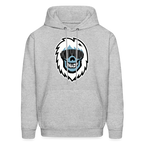 Chazer X Khuno: Skeleton Yeti Hoodie - heather gray