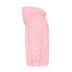 Dancing German Shepherd Kids Hoodie - pink